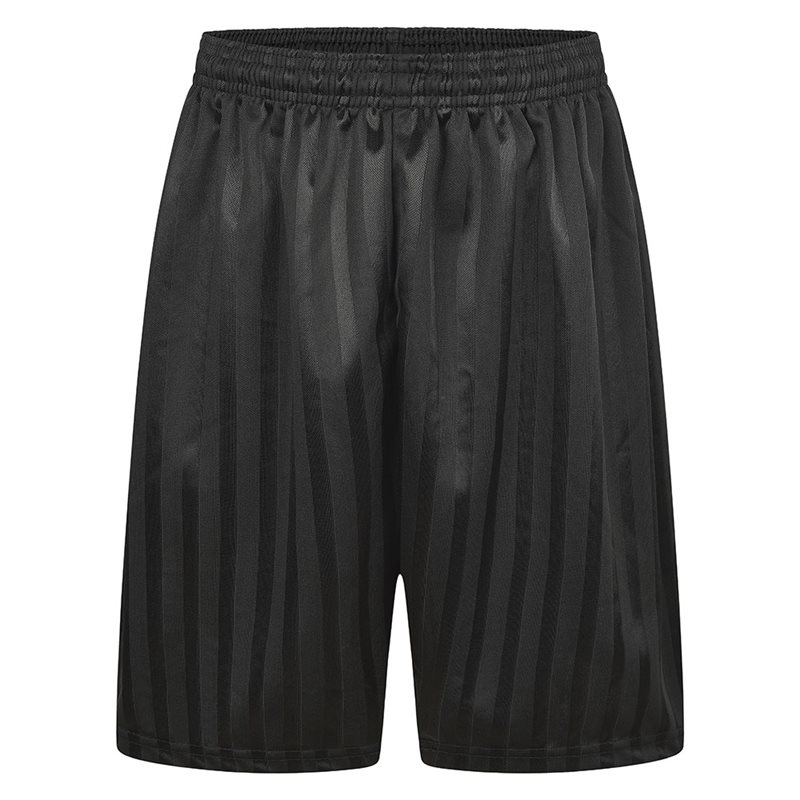 Elasticated waistband with drawstring unisex PE Shorts.